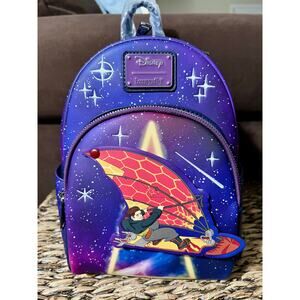Loungefly Disney Treasure Planet Solar Surfer Glow-in-the-Dark Mini Backpack